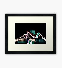 Brush Framed Print