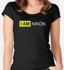 I AM NIKON Women's Fitted Scoop T-Shirt