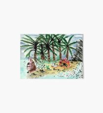 Chilaxin' Art Board Print