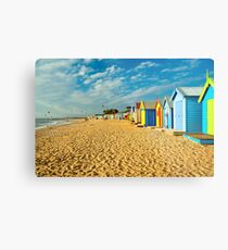 Coloured Boxes Metal Print