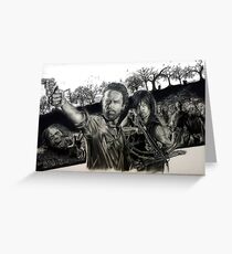 The Dead are Walking Greeting Card