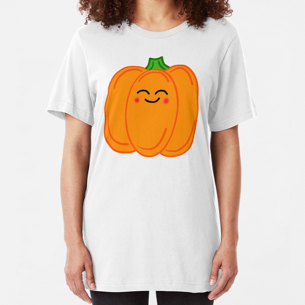 Chunky Pumpkin Slim Fit T-Shirt
