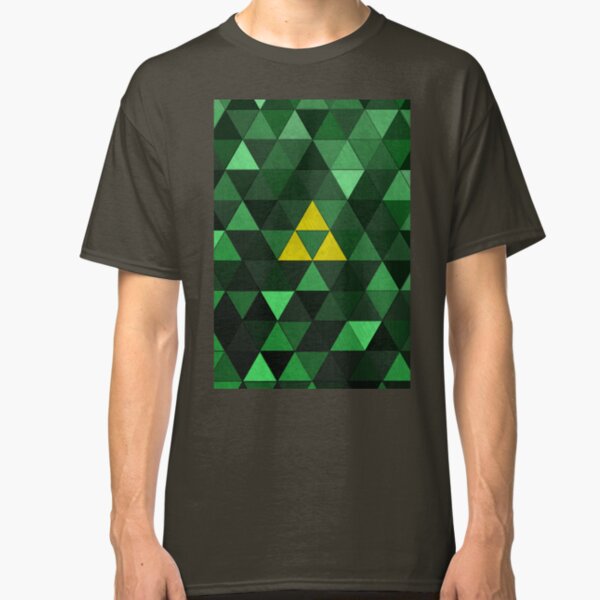 Triforce Quest (Green) Classic T-Shirt