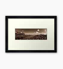 Rusty old liner Framed Print
