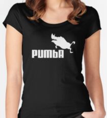 PUMBA Women's Fitted Scoop T-Shirt