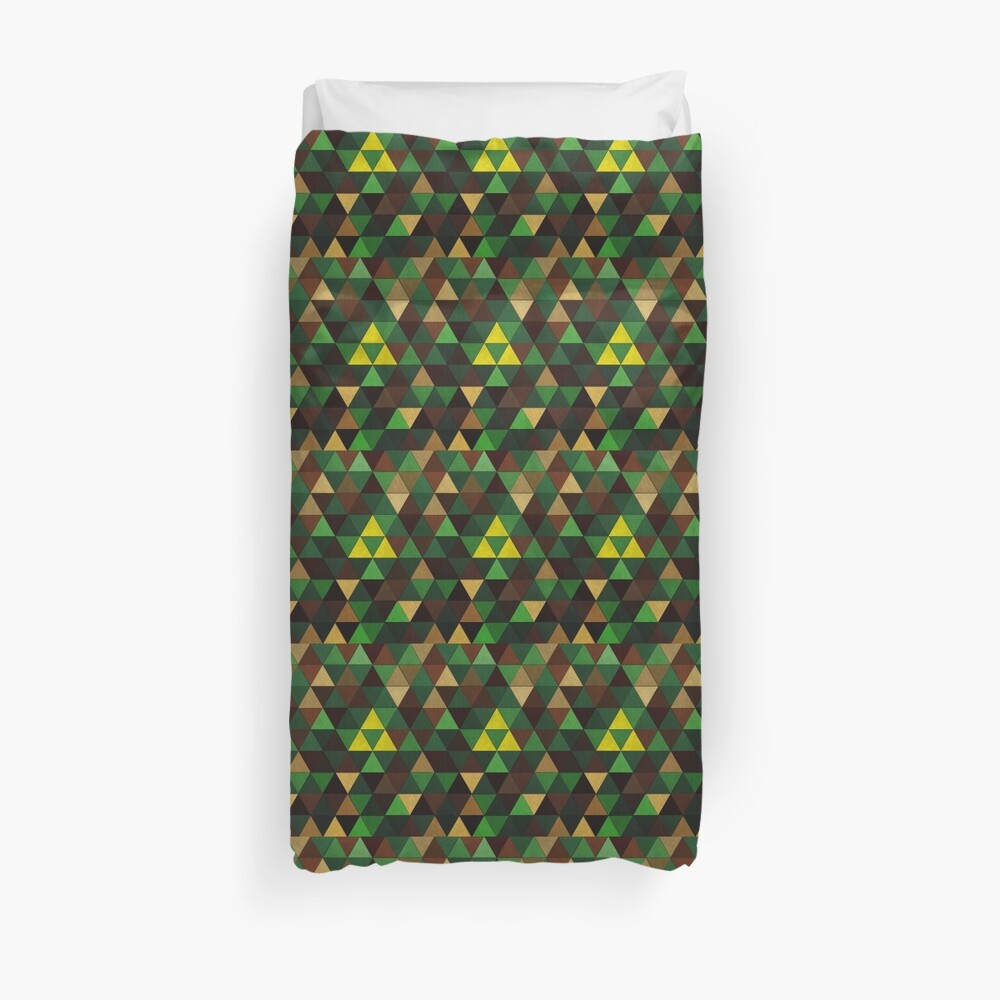 Triforce Quest Duvet Cover
