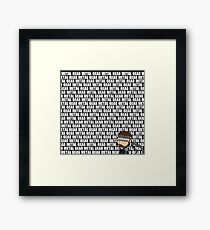 "Metal Gear" Framed Print