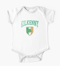 Kilkenny, Ireland with Shamrock One Piece - Short Sleeve