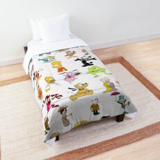 Cartoon Characters Comforter