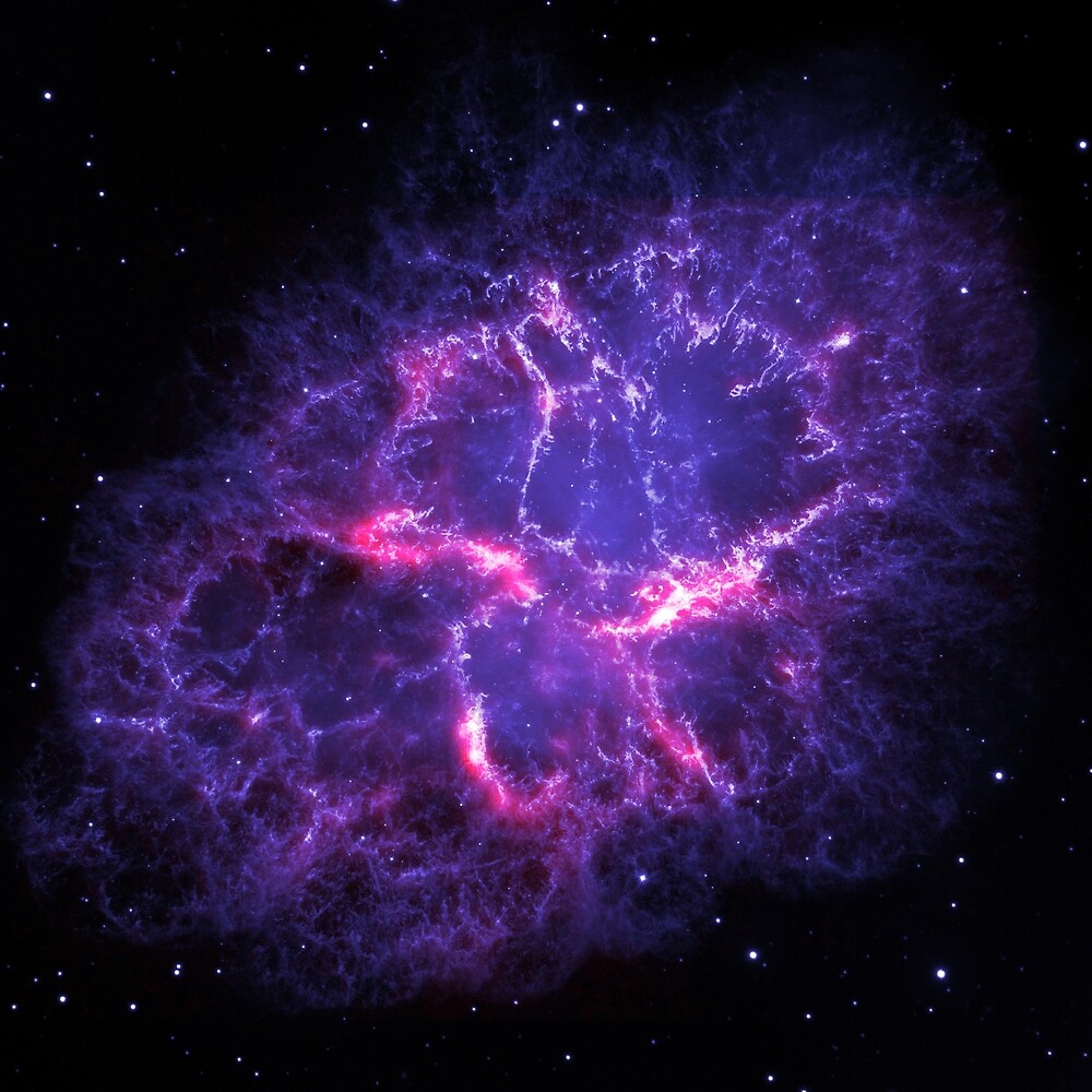 "Crab Nebula Supernova Remnant In Milky Way Galaxy PIA17563 NASA ...