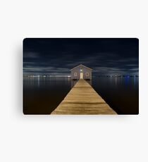 Crawley Boatshed Canvas Print