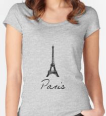 Eiffel Women's Fitted Scoop T-Shirt