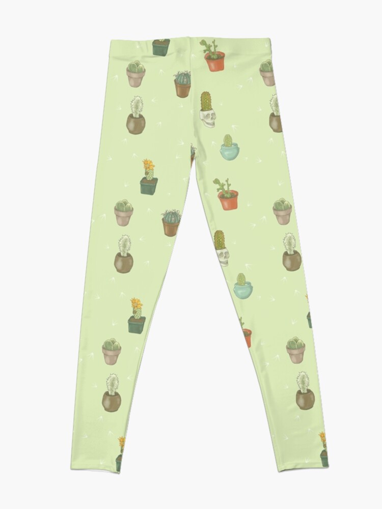 Alternate view of Cacti I Have Known Leggings