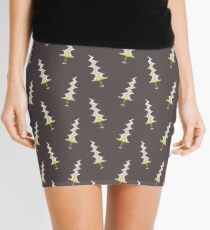 Levin Sword Tiled Pattern Mini Skirt