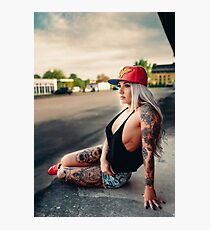Tattoo Women Photographic Print