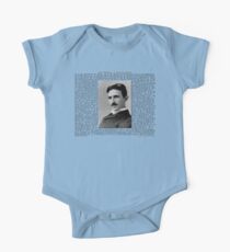 The Patents of Nikola Tesla One Piece - Short Sleeve