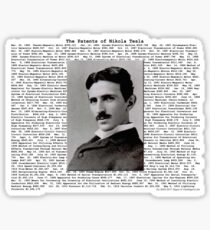 The Patents of Nikola Tesla Sticker