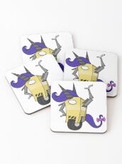 Borderlands Claptrap PandoraCorn Butt Stallion Coasters
