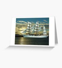 Windjammer Greeting Card