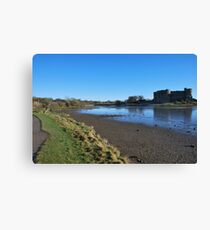 Carew Castle Canvas Print