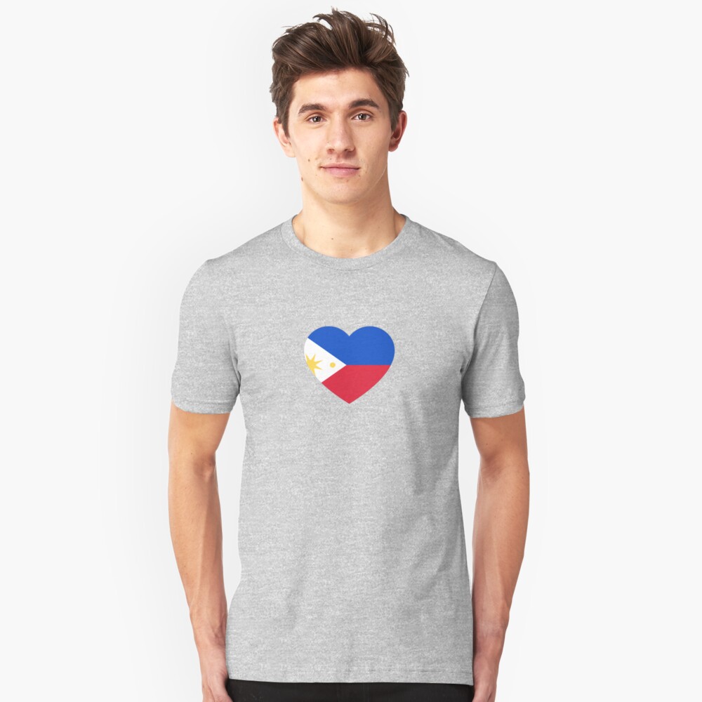 Filipino Heart Slim Fit T-Shirt