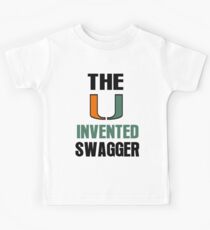 The U Invented Swagger Miami Canes Kids Tee