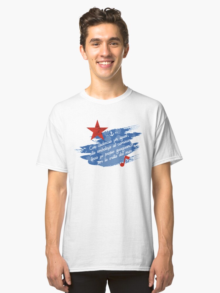 Vista alternativa de Camiseta clásica La chica del malecon