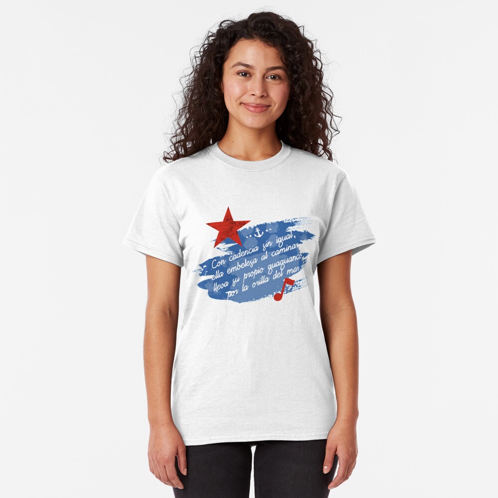 La chica del malecon Camiseta clásica