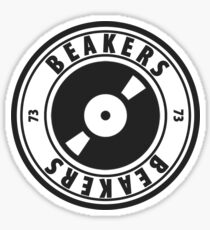 Beakers Vinyl Logo Sticker