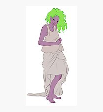 Green Fairy Photographic Print