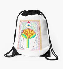 Florescence Drawstring Bag