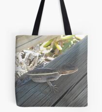 Lazy Lizard Tote Bag