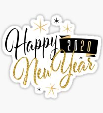 Happy new year 2020 Sticker