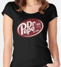 Dr Pepper Pepe Women's Fitted Scoop T-Shirt