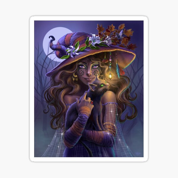 Witchy Woman Sticker