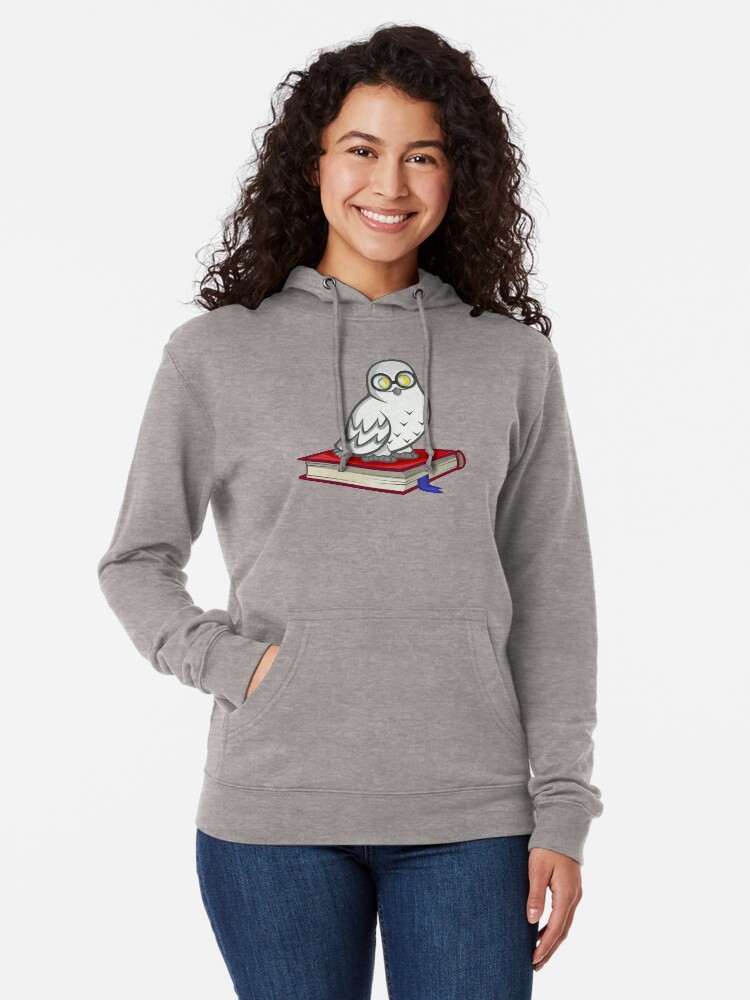 Alternate view of Owl Lightweight Hoodie
