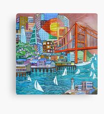 On the Bay Canvas Print