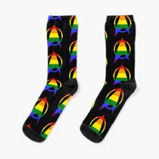 Gay/Queer Starfleet Pride Socks