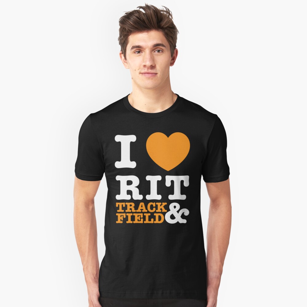 "I Heart RIT Track" T-shirt by dfur | Redbubble