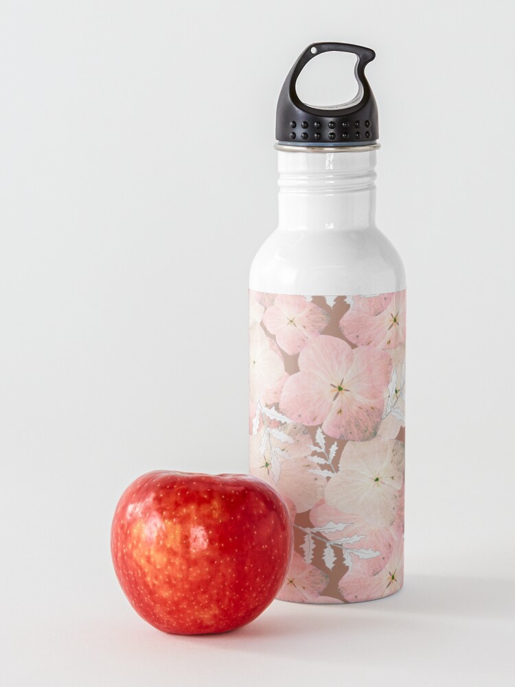 Alternative Ansicht von Hortensie Pastell Trinkflasche