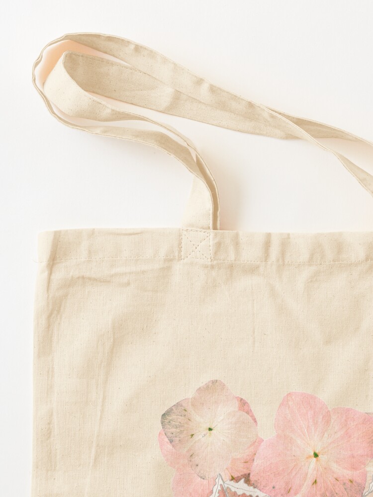 Alternative Ansicht von Hortensie Pastell Stofftasche