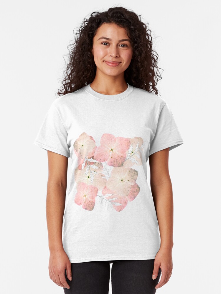Alternative Ansicht von Hortensie Pastell Classic T-Shirt