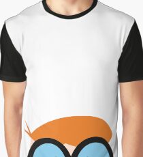 Camiseta gráfica Dexter, científico, personaje genio en Dexters Laboratory, serie en Cartoon Network