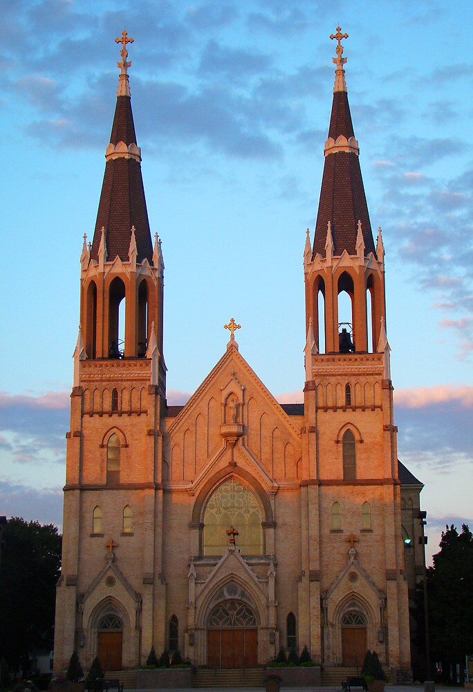 "St. Stanislaus Catholic Church, Bay City, MI" by mark5032001 Redbubble