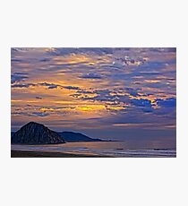 Soft And Beautiful Sunset Photographic Print