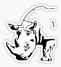 Rhino Sticker