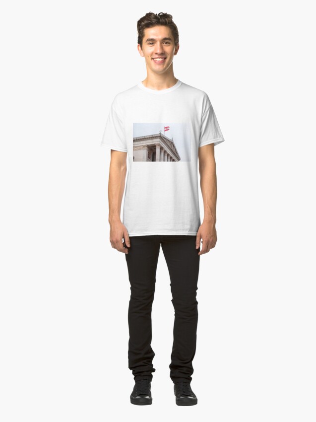 Alternate view of Austrian Parliament. Classic T-Shirt