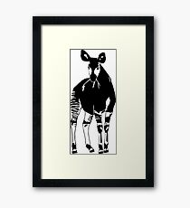 Okapi Framed Print