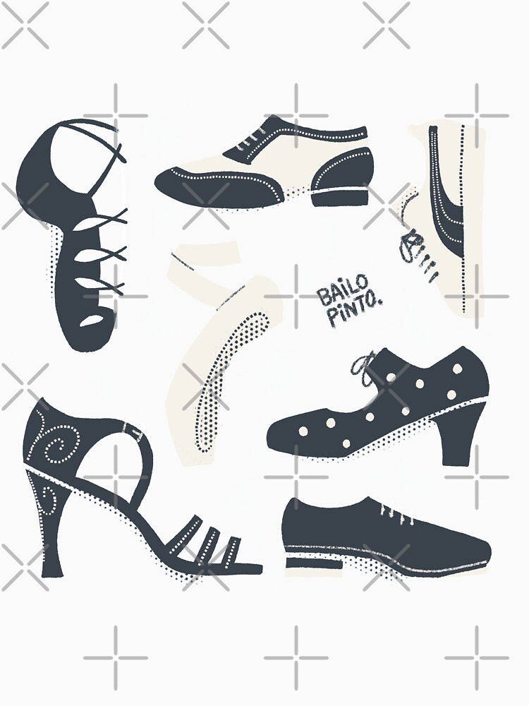 Puzzle de zapatos de baile de bailopinto