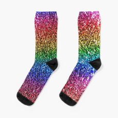 Regenbogen-Schein Socken